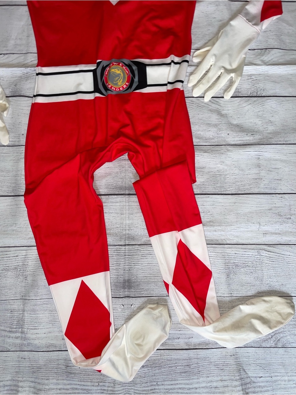 Power Ranger Red Ranger Costume - Picture 2 of 4